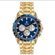 ⌚ Montres Prestige Men's Watch – 44mm Gold (MPW-0349) New in Box ✨💛 picture