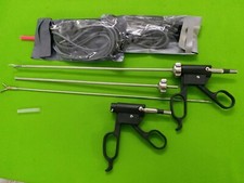 2PC New Bissinger Bipolar Forceps 5mmx330mm with Cable Laparoscopic Instruments picture
