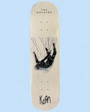 RARE KoRn The Nothing Skateboard Deck White 8.0