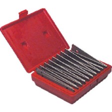 Parallel Set 10 Piece Fitted Box Hardened Ground Steel 1/8