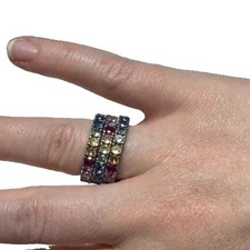 Bomb Party Mental Health Awareness Collection Set of 3 rings size 7 picture
