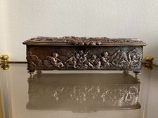 French Baroque Bronze Jewerly box 19.th Century picture