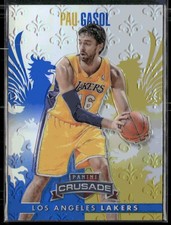 2013-14 Panini Crusade Crusade Blue Pau Gasol #118 Los Angeles Lakers picture