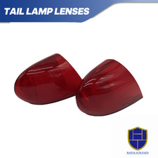 LH&RH Pair Packard Rear Tail Light Lenses Red For 1954-1955 Packard Clipper picture