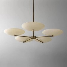 Mid-Century 5-arm ceiling light Modern brass chandelier Sputnik Light Chandelier picture