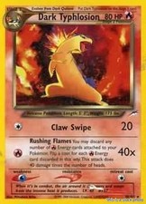 Dark Typhlosion Unlimited Holofoil [N4 - 010/105] Holo Rare DM picture