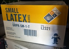1000ct Case Of Small Natural White latex gloves 10 Boxes Of 100 picture
