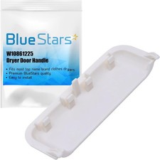 BlueStars UNBREAKABLE W10861225 W10714516 Dryer Door Handle Pack of 1, White  picture