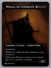 Mikaeus, the Unhallowed Proxy Playtest Card with Custom Fantasy Art picture