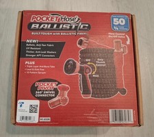 Pocket Hose Ballistic Double UV Edition 50 FT Expandable Garden 50 FT, Copper picture