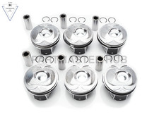2014-2020 Land Rover Piston Assembly with Rings 6PCS +0.75mm - AJ126 3.0L V6 S/C picture