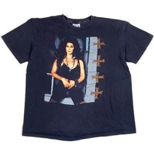 Vintage 1989 Cher Heart of Stone black short sleee t-shirt S-5XL picture