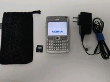 Nokia E62-1 RM-88 Cingular QWERTY Smartphone Silver w/Battery Charger 1GBminiSD picture