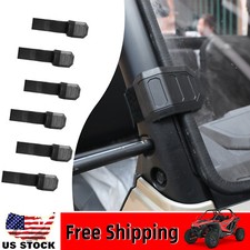 6X UTV Windshield Clips Straps For strike Massimo msu Coleman Cub Cadet Bennche picture