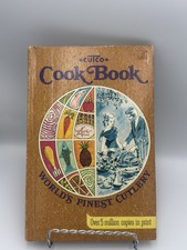 Vintage 1972 CUTCO Cook Book Worlds Finest Cutlery Hardcover Recipes 70s Home Ec picture