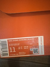 Nike ZoomX Invincible Runs Men’s Size 11. New In Box Never Worn. picture