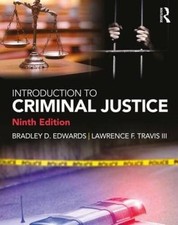 Introduction to Criminal Justice - Paperback By Edwards, Bradley D - GOOD picture
