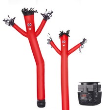 VEVOR 6 ft Wacky Waving Inflatable Tube Man with 1/15 HP Blower Fan picture