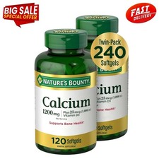 Nature'S Bounty Calcium 1200 Mg with Vitamin D3 - Bone Health Softgels, Calcium picture