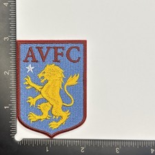 Ashton Villa Embroidered Iron On Patch EPL English Premier League Soccer ￼ picture
