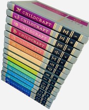 Vintage 1964 Childcraft The How and Why Library - Rainbow COMPLETE 15 Vol Set picture