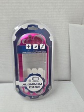 NEW HOT PINK  Plastic & Aluminum FULL Shell Case for the PSVITA  PS VITA 2000 picture