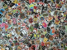 Lots of 200 Random Vinyl Laptop Skateboard Stickers Luggage Decals Dope Sticker picture