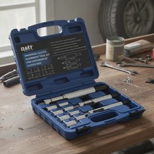 11-Piece Universal Clutch Alignment Tool Kit 3 Expanding Spindles, 8 Pilot Be... picture