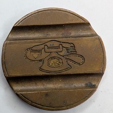 Vtg 1978 Italy Gettone Telefonico Telephone Token 7812 CMM Italian Payphone Coin picture