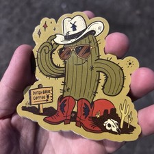 Dutch Bros Cactus Cowboy Second Chance Sticker September 22 picture
