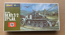 Hasegawa Mini Craft Half Track Sd.kfz.7/2 37m/m AA. 1:72 New Open Box  picture