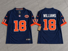 2026 Chicago Bears Rivalry Jersey Caleb Williams #18 Vapor F.U.S.E. Size XL picture