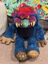 Vintage 1986 My Pet Monster Plush AmToy Big 24” Original Stuffed Animal picture