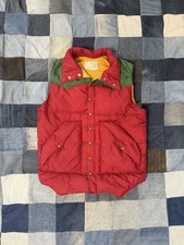 Vintage 70s Powderhorn Mountaineering Puffer Vest Down Filled picture