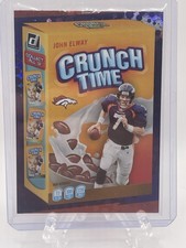 2022 Panini Donruss Crunch Time Insert John Elway #CT-12 Denver Broncos picture