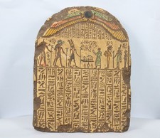 Ancient Egyptian Antique Pharaonic Stela Book of Dead BC picture