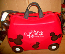 Melissa And Doug Trunki Kids Ride On Suitcase Luggage Red Mickey Mouse (Lady Bug picture