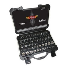 VIM 77pc Master Star Bit / Torx / E-Torx & 5 point Master Bit Socket Set #TMS77 picture