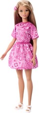 Barbie Fashionistas Style Doll #249 with Blonde Hair, Wearing Pink Multicolor picture