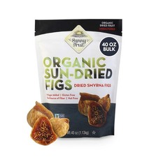 Sunny Fruit Organic Turkish Dried Figs 2.5 lb Bulk Bag Healthy Snack 40oz Bag picture