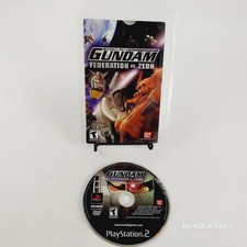 Bandai Sony PlayStation 2 Gundam Federation Vs. Zeon 2001 Disc and Manual Only picture