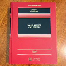Aspen Publishing Casebook Wills, Trusts, and Estates 11th Ed HC 2017 picture