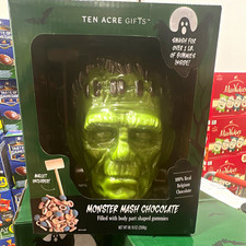 Ten Acre Gifts Monster Mash Milk Chocolate Skull Filled 2500g Halloween picture