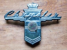 1946 1947 1948 CHRYSLER  emblem / badge vintage picture