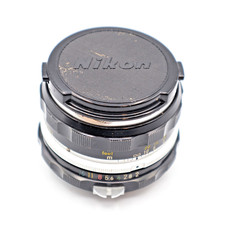 *Dented* Nikon Nikkor-H Auto 50mm F/2 Non-Ai Standard MF Lens - 401 picture