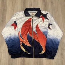 Vintage Team Issued 1996 Olympics USA Podium Jacket Mens 2XL Tall Champion picture
