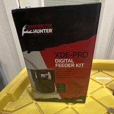 American Hunter XDE-PRO Digital Feeder Kit - Digital Control, Black/Red Feeder picture