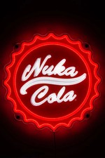 Fallout Enjoy Nuka Cola LED Wall Art Bottle Cap Light Up Official Sold Out NEW picture
