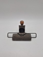 Antique 1890's Tin Nutmeg Spice Grinder, Hand Crank Grater picture