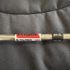 KBS S TAPER 120 FITTING SHAFT STIFF FLEX 36” Taylormade Tip .355” picture